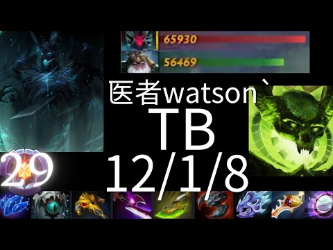 医者watson`  Terrorblade vs Sniper, Void, Treant, Rubick, DP - Aster vs Entity g1 Lima Major dota2