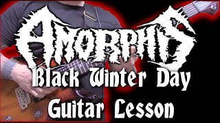 Amorphis - Black Winter Day Guitar Lesson