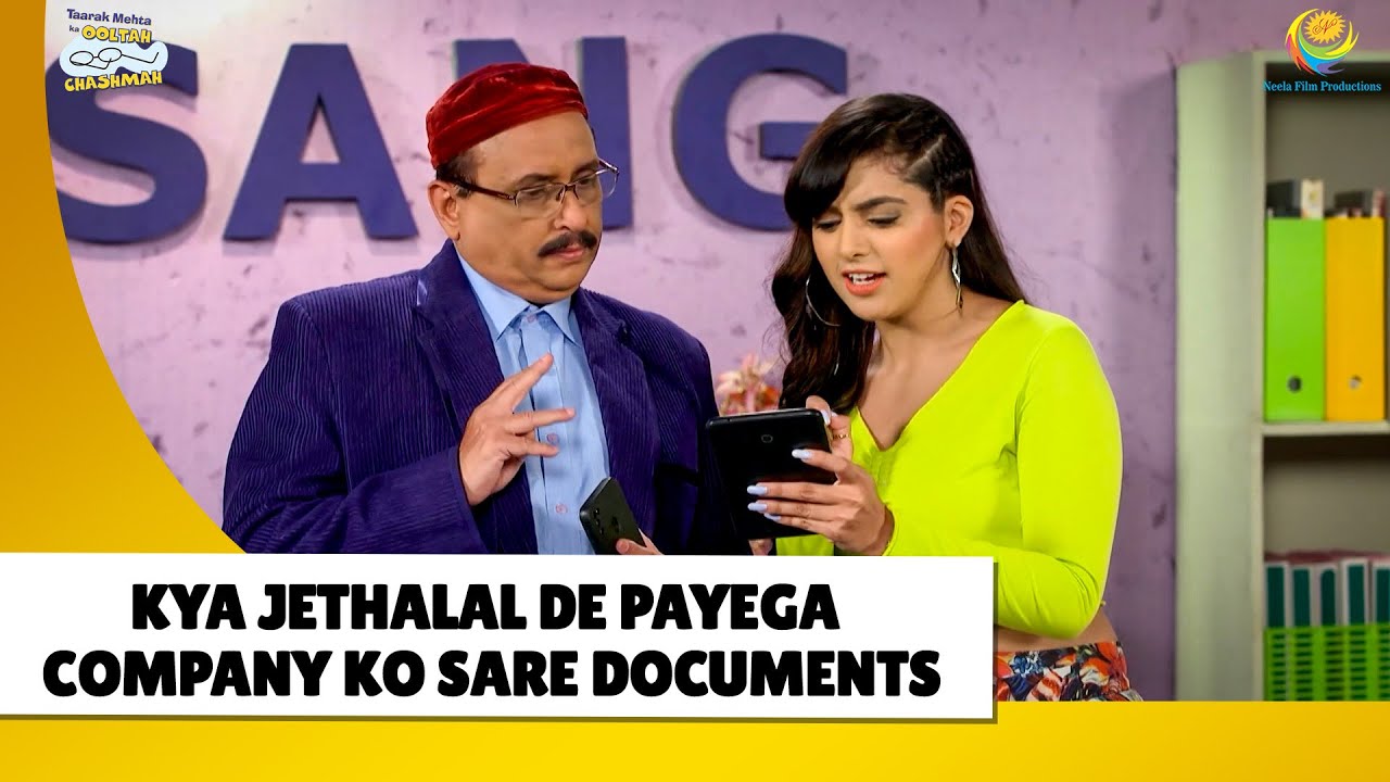 Kya Jetha de payega Company Ko Documents | Haste Raho Hasate Raho | Taarak Mehta ka Ooltah Chashmah