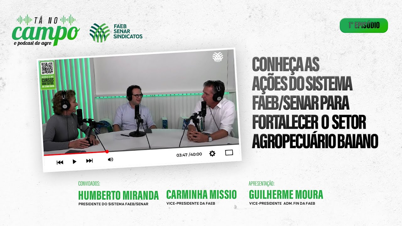 EP 07 - Podcast Tá no Campo