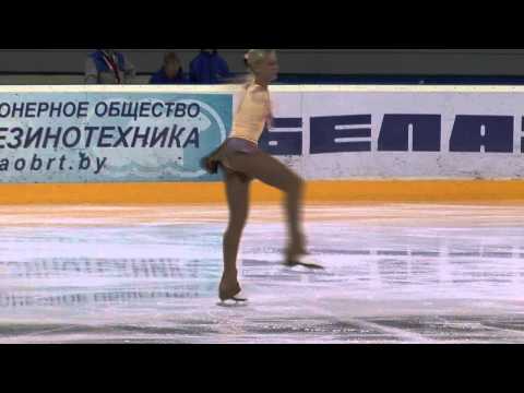 5 Janina MAKEENKA (BLR) - ISU JGP Minsk 2013 Junior Ladies Short Program