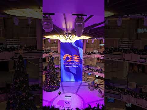 Thumbnail for Sun Princess Inaugural Season in Holiday Atmosphere | Boarding Day