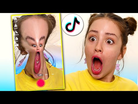VIRAL TIKTOK FILTERS You Should Never Try😬 I'm never doing this again