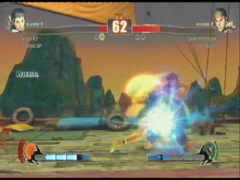 SF4 G1 match 4 - Kazurk7(Sakura) v (Ryu)