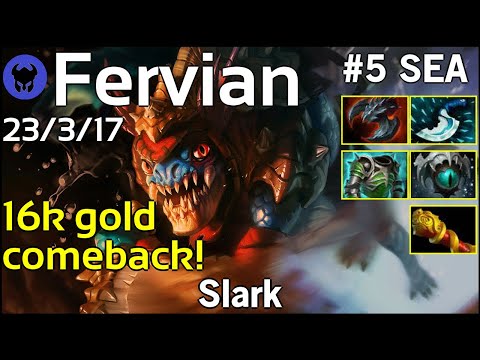 Fervian [TPB] plays Slark!!! Dota 2 7.21