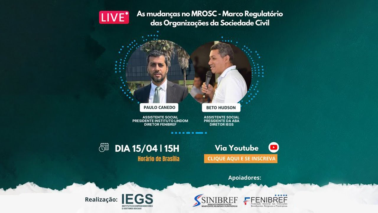 As mudanças no MROSC - Marco Regulatório das Organizações da Sociedade Civil