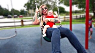 BABY HATES SWINGING