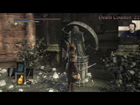 Dark Souls III DLC: The Ringed City pt10 - Descent Into a Dark Courtyard