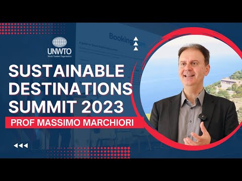 Professor Massimo Marchiori, II Sustainable Destinations Summit 2023 (UNWTO), Palma, Mallorca, Spain