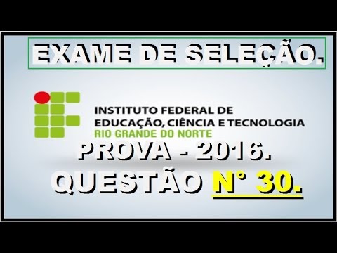 IFRN 2016 (Questão N° 30 Exame de Seleção) Porcentagem e Área.