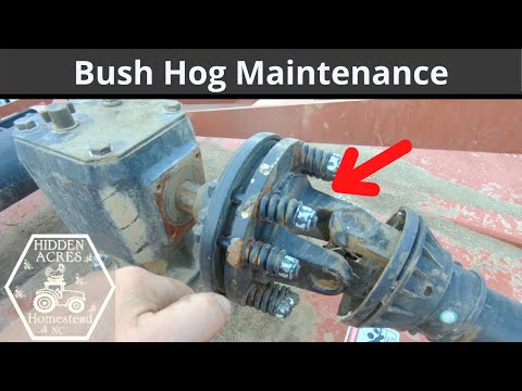 , title : 'Bush Hog Maintenance - Rotary Cutter Daily Use Checks  Ep #25'