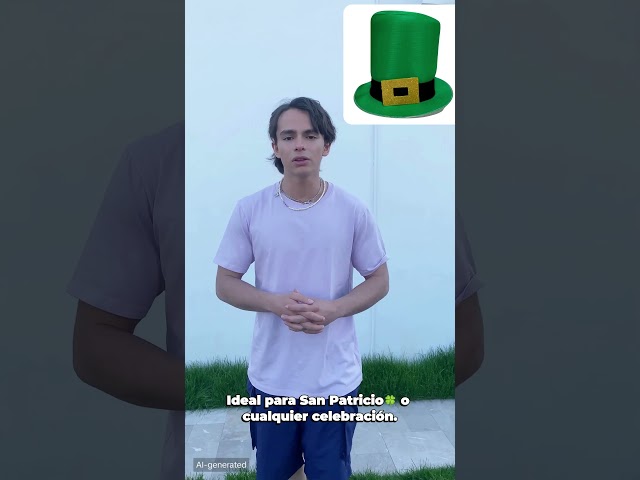 Vídeo relacionado con FIESTAS GUIRCA | Diadema Gorro St. Patrick (Talla Única) - Accesorio de Fiesta Unisex para Celebraciones de San Patricio y Otras Fiestas - Ideal para Carnaval y Disfraces - Adultos Unisex - Verde