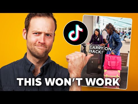 小心！千萬不要聽信這些愚蠢的 TikTok 旅遊訣竅！ (DON'T Listen to These Dumb TikTok Travel Hacks!)