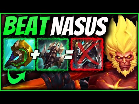 HOW YOU CAN EASILY BEAT NASUS WITH WUKONG TOP! | League of Legends Wukong Top Lane VS Nasus Guide