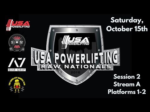 Saturday 2A - 2016 USA Powerlifting Raw Nationals