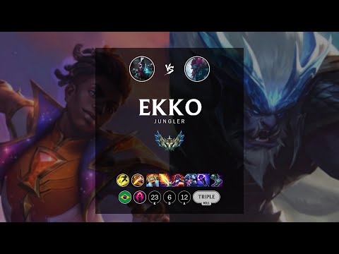 Ekko Jungle vs Trundle - BR Challenger Patch 12.14