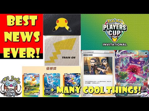 Best News Ever & Many Cool Things Revealed! (Pokémon TCG News)