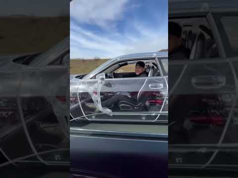 DODGER CHALLENGER TRANSPARENTE 😍😱 #ytshorts #like #dodger #srt #automobile #carros #carreras #ia