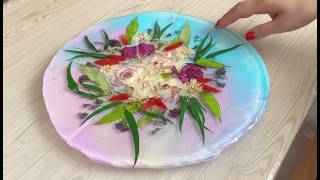 ARTISTS HIDE THIS TRICK— I’ll Show It! RESIN ART Tutorial DIY