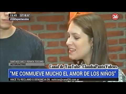 "Go, vive a tu manera" en el Luna Park Entrevista con Santiago Saez y Renata Toscano