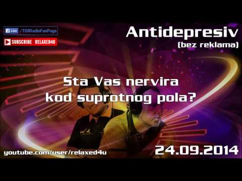 TDI Radio - Antidepresiv | Sta Vas sve nervira kod suprotnog pola? (24.09.2014)