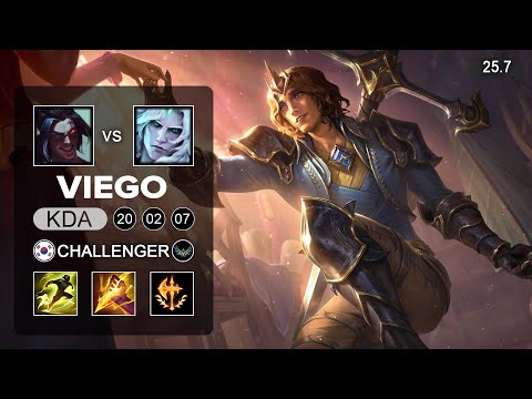 Viego vs Kayn Jungle - KR Challenger - Patch 15.7 Season 15