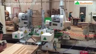 Máy làm mộng dương 2 đầu CNC