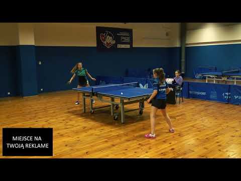 Ilona Sztwiertnia vs Natalia Gaworska | Drużynowy Puchar Polski | #tenisstołowy