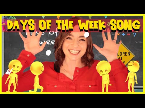 Days of the week song for kids | English Song for children | Educational Song for kindergarten