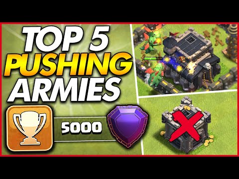 TOP 5 TH9 PUSHING ATTACK STRATEGIES WITHOUT CC | Clash of Clans