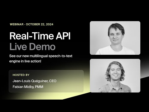 Gladia Real-Time Webinar Replay