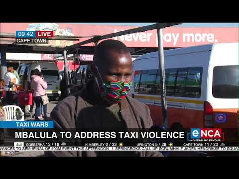 Mbalula to address taxi industry