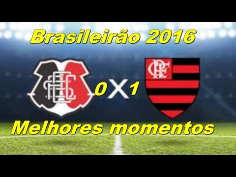 Santa Cruz 0 x 1 Flamengo   Melhores Momentos   Brasileirão 2016