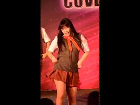 N' Uni with มะลิซ้อน cover Lovelyz - Candy Jelly Love @ Esplanade Stage 2 (audition) 150613