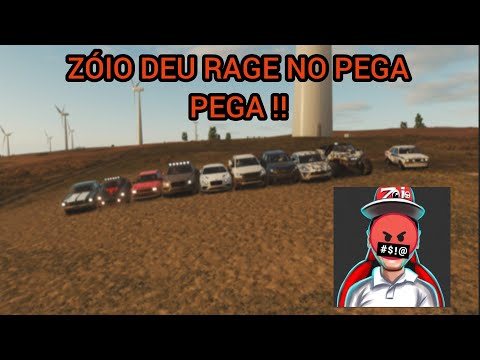 ZÓIO DEU RAGE?!?!? PEGA PEGA FORZA HORIZON 4