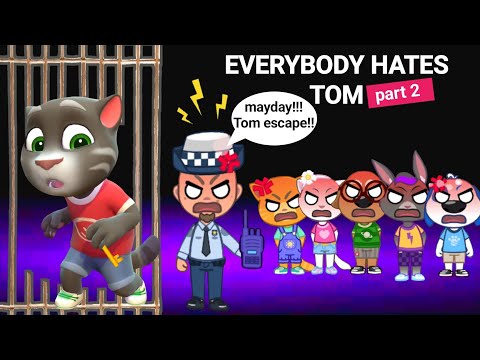 My Talking Tom Friends World - EVERYBODY HATES TOM part 2 - TOM ESCAPE