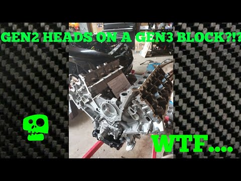 Gen 2 Heads and Gen 1 Stage 3 Comp Cams installed on my Gen 3 short block 3-2-1 5.0 Coyote