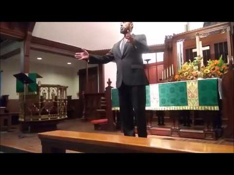 Larry Hylton sings H. T. Burleigh: De Gospel Train
