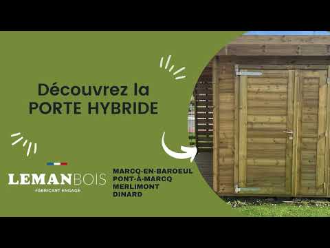 Vidéo Porte Hybride Leman Bois