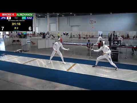 Kazan 2021 SME - L64 - Minobe JPN v Alimzhanov KAZ