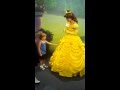 Miller Meets Princess Belle At Disney World June 2012