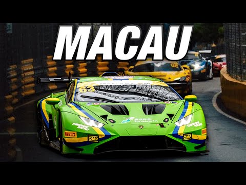 MACAU Onboard Lap with Edoardo Mortara in a Lamborghini Huracan GT3