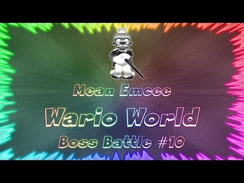 Wario World ★ Perfect Boss Battle #10 • Mean Emcee
