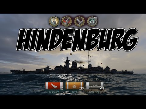 Hindenburg - The Atlantic - 268K Kraken - WOWS