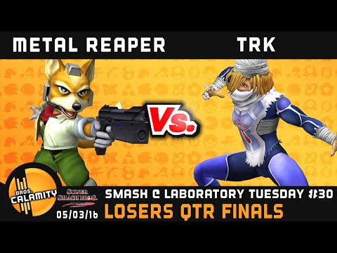 S@LT #30 | TL | Metal Reaper (Jiggs, Fox) vs TRK (Sheik) - Losers Qtr Finals - SSBM