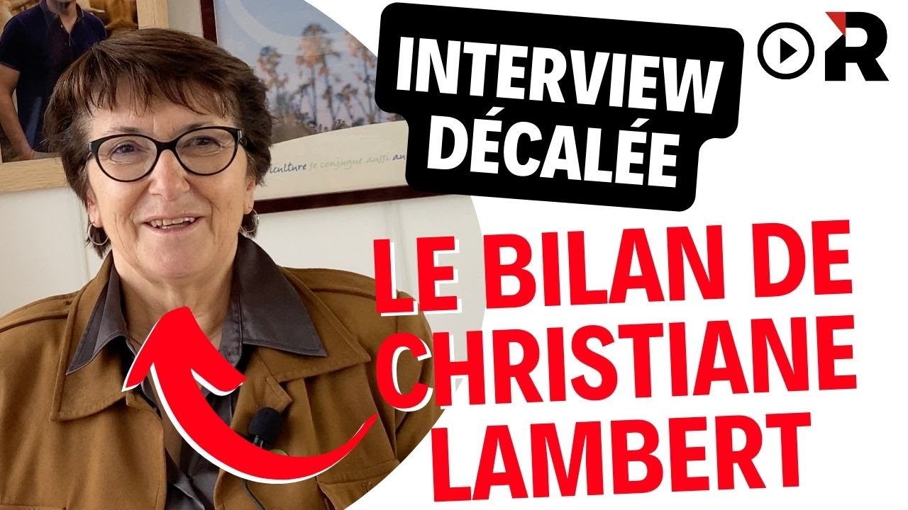L'interview décalée de Christiane Lambert présidente de la FNSEA