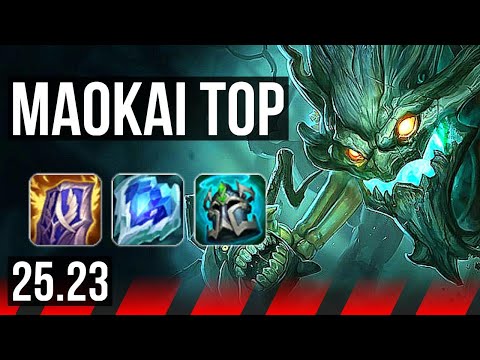 MAOKAI vs TRYNDAMERE (TOP) | EUW Master | 25.23