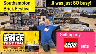 Southampton Brick Festival - Selling my Lego set at a very busy event