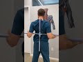Using A Pole To Crack My Back