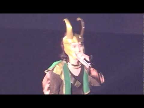 130323 SS5 Seoul Super Junior Starring Kyuhyun as LOKI the superhero who cannot lift a hammer